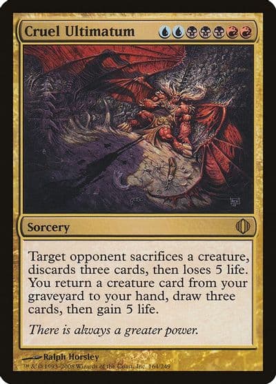 Cruel Ultimatum Shards of Alara Magic card