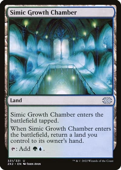 Simic Growth Chamber Double Masters 2022 Magic card