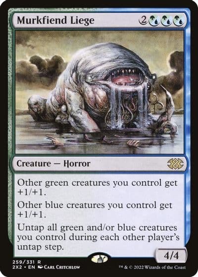 Murkfiend Liege Double Masters 2022 Magic card