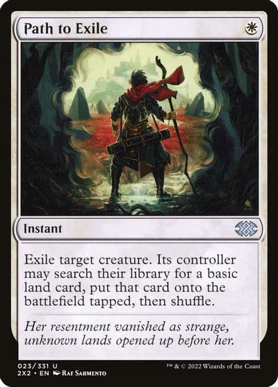 Path to Exile Double Masters 2022 Magic card