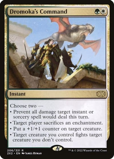 Dromokas Command Double Masters 2022 Magic card