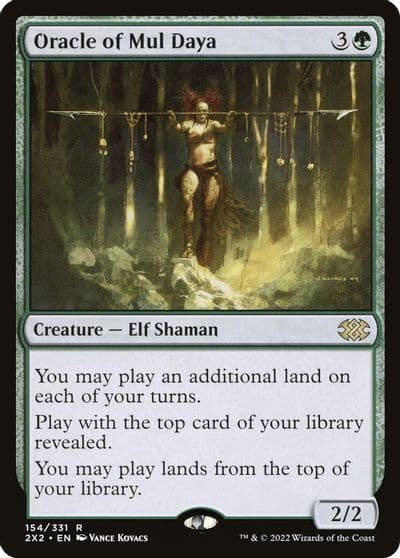 Oracle of Mul Daya Double Masters 2022 Magic card