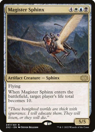 Magister Sphinx Double Masters 2022 Magic card