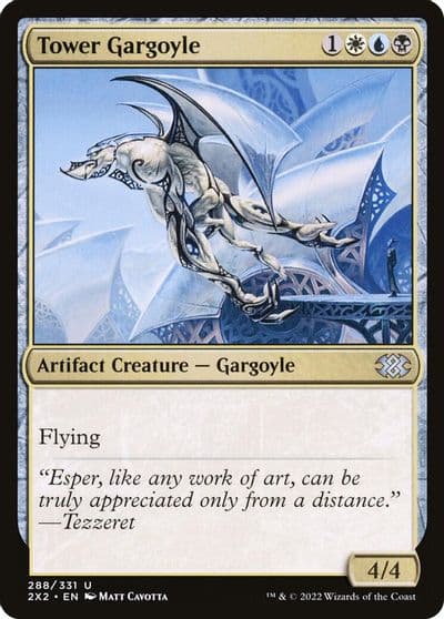 Tower Gargoyle Double Masters 2022 Magic card