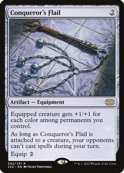 Conquerors Flail Double Masters 2022 Magic card