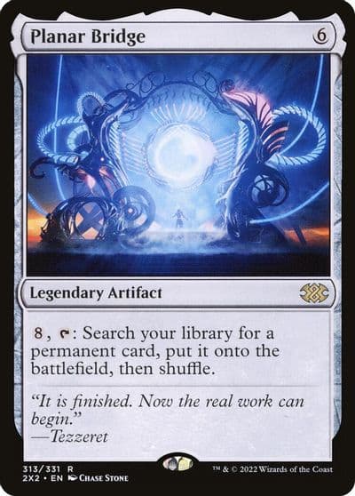 Planar Bridge Double Masters 2022 Magic card