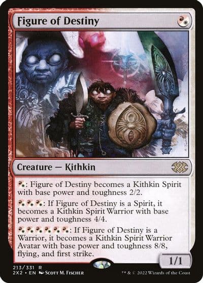Figure of Destiny Double Masters 2022 Magic card