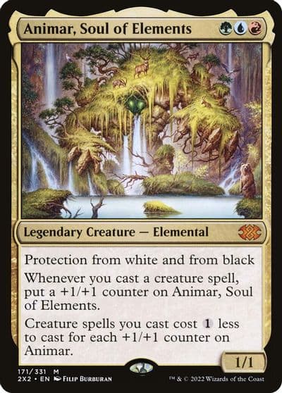 Animar Soul of Elements Double Masters 2022 Magic card