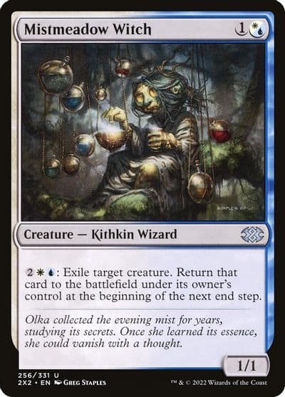 Mistmeadow Witch Double Masters 2022 Magic card
