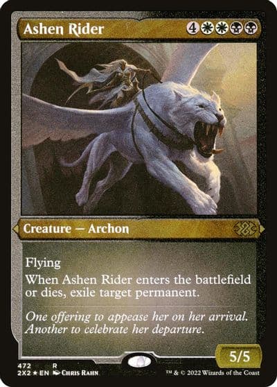 Ashen Rider Foil Etched Double Masters 2022 Magic card