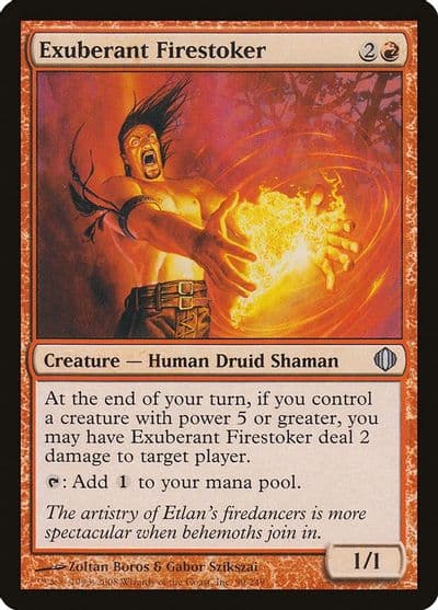 Exuberant Firestoker Shards of Alara Magic card