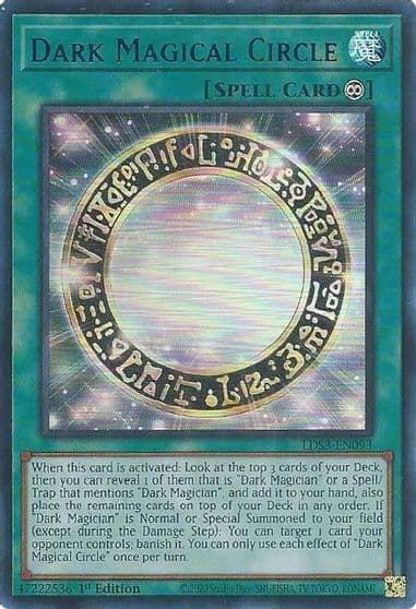 Dark Magical Circle Blue Legendary Duelists: Season 3 Yu-Gi-Oh! card