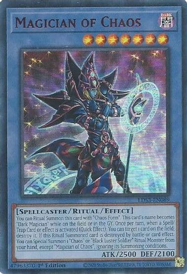 Magician of Chaos Red Legendary Duelists: Season 3 Yu-Gi-Oh! card