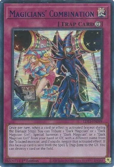 Magicians Combination Blue Legendary Duelists: Season 3 Yu-Gi-Oh! card