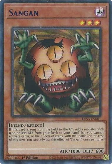 Sangan Blue Legendary Duelists: Season 3 Yu-Gi-Oh! card