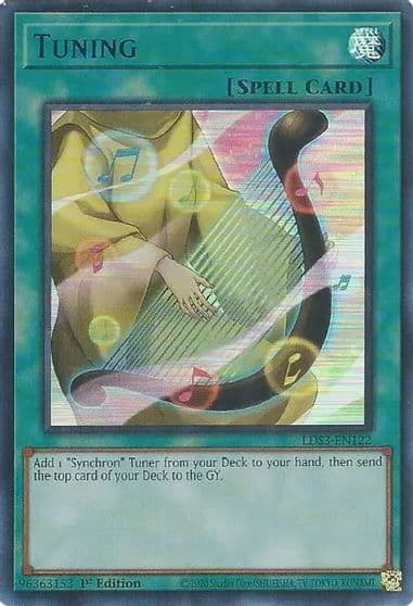 Tuning Blue Legendary Duelists: Season 3 Yu-Gi-Oh! card