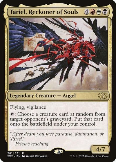 Tariel Reckoner of Souls Double Masters 2022 Magic card