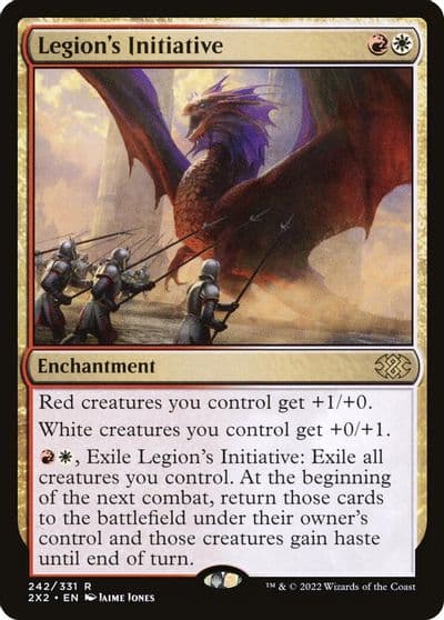 Legions Initiative Double Masters 2022 Magic card