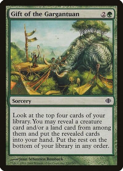 Gift of the Gargantuan Shards of Alara Magic card