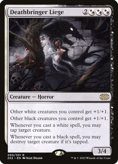 Deathbringer Liege Double Masters 2022 Magic card