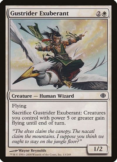 Gustrider Exuberant Shards of Alara Magic card