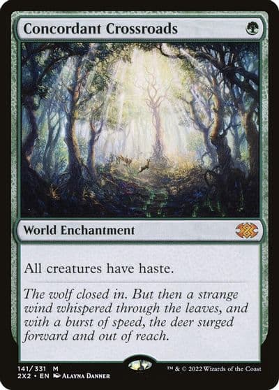 Concordant Crossroads Double Masters 2022 Magic card