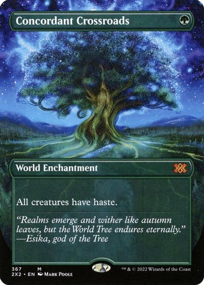 Concordant Crossroads Borderless Double Masters 2022 Magic card