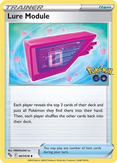 Lure Module Pokemon GO Pokemon card