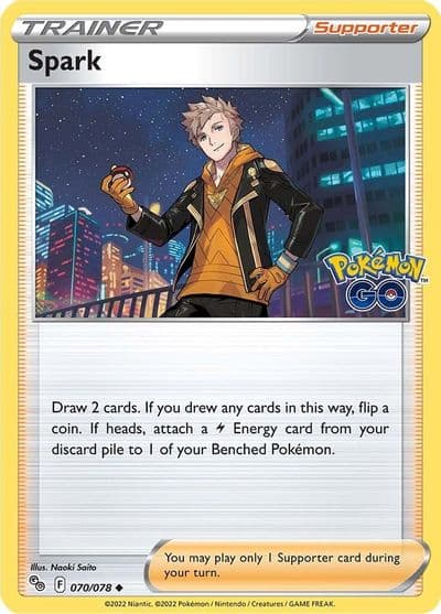 Spark Pokemon GO Pokemon card