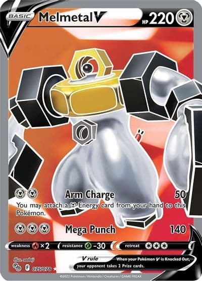 Melmetal V (Full Art) Pokemon GO Pokemon card