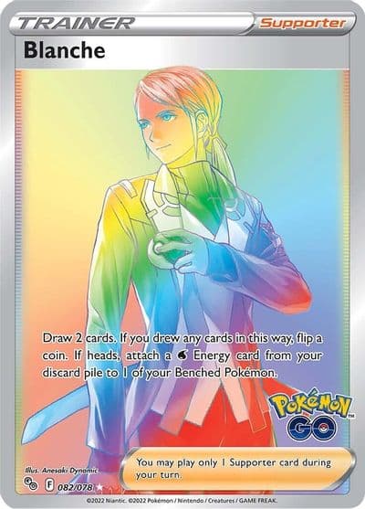 Blanche (Secret) Pokemon GO Pokemon card