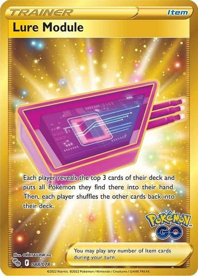 Lure Module (Secret) Pokemon GO Pokemon card