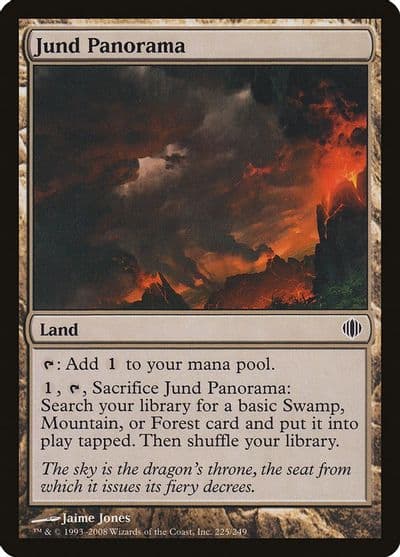 Jund Panorama Shards of Alara Magic card