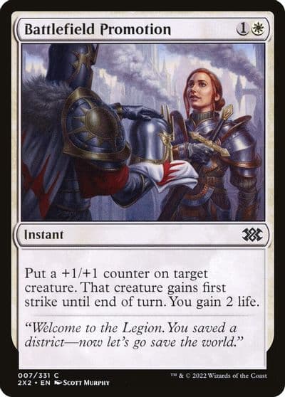 Battlefield Promotion Double Masters 2022 Magic card