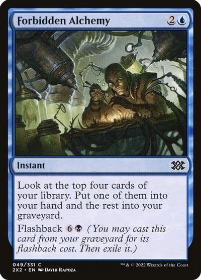 Forbidden Alchemy Double Masters 2022 Magic card