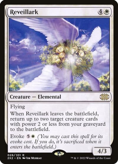 Reveillark Double Masters 2022 Magic card