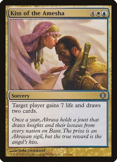 Kiss of the Amesha Shards of Alara Magic card