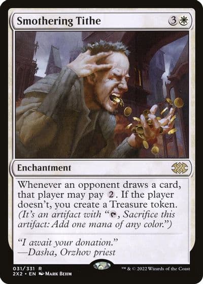 Smothering Tithe Double Masters 2022 Magic card