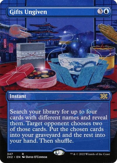 Gifts Ungiven Borderless Double Masters 2022 Magic card