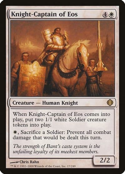Knight Captain of Eos Shards of Alara Magic card