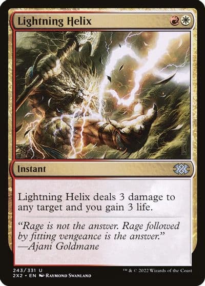 Lightning Helix Double Masters 2022 Magic card