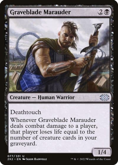 Graveblade Marauder Double Masters 2022 Magic card