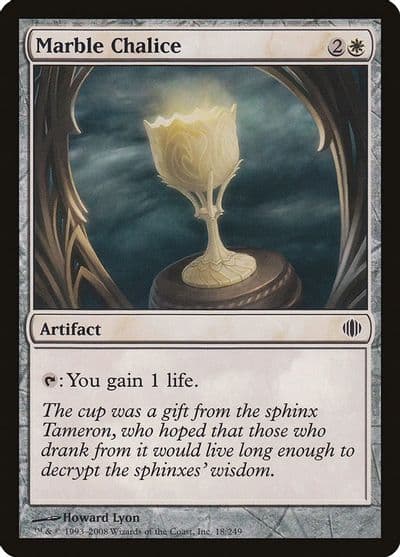 Marble Chalice Shards of Alara Magic card