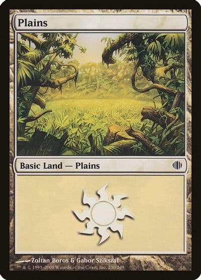 Plains 230 Shards of Alara Magic card