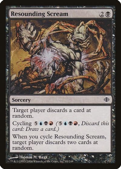 Resounding Scream Shards of Alara Magic card