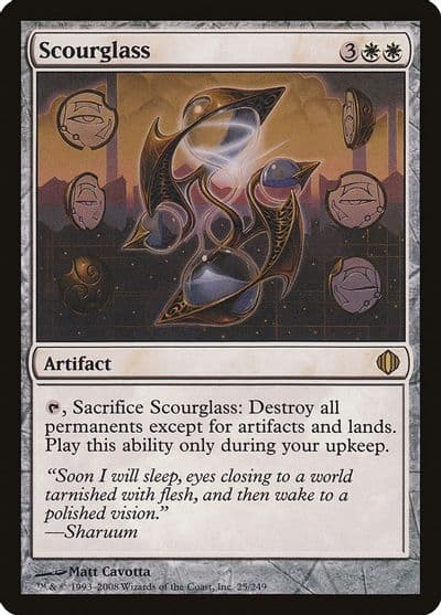 Scourglass Shards of Alara Magic card