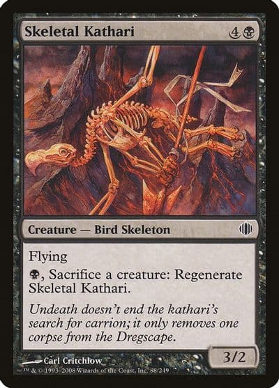 Skeletal Kathari Shards of Alara Magic card