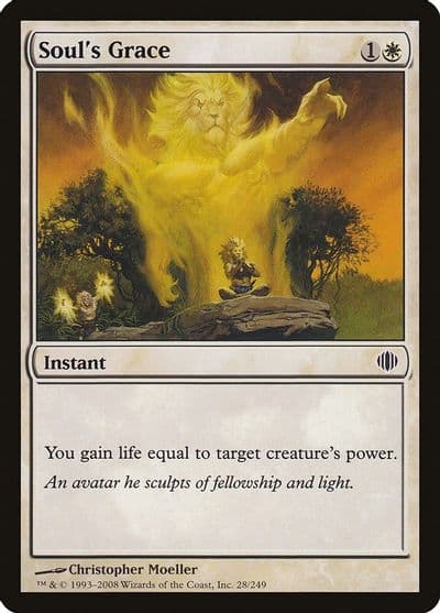 Souls Grace Shards of Alara Magic card