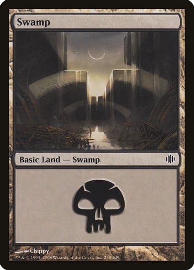 Swamp 238 Shards of Alara Magic card