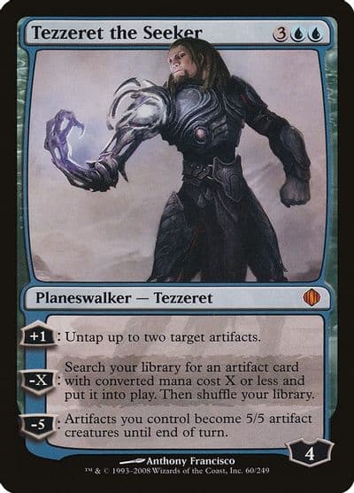 Tezzeret the Seeker Shards of Alara Magic card
